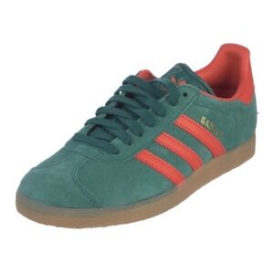 Adidas Gazelle Green Orange Suede Gum Sole Sneakers IG4988